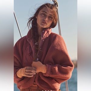 Free People Hit the slopes fleece jacket